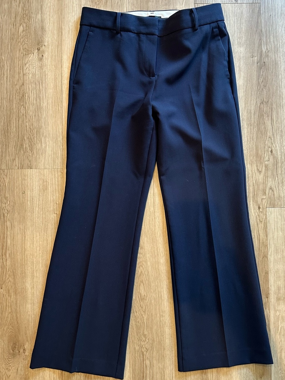 Ann Taylor The Jayne navy dress pants 8p